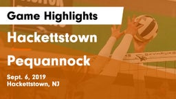 Hackettstown  vs Pequannock  Game Highlights - Sept. 6, 2019
