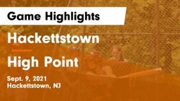 Hackettstown  vs High Point  Game Highlights - Sept. 9, 2021