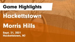 Hackettstown  vs Morris Hills  Game Highlights - Sept. 21, 2021