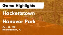 Hackettstown  vs Hanover Park  Game Highlights - Oct. 12, 2021
