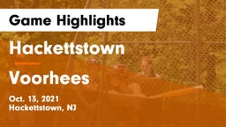 Hackettstown  vs Voorhees  Game Highlights - Oct. 13, 2021