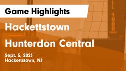 Hackettstown  vs Hunterdon Central  Game Highlights - Sept. 5, 2023