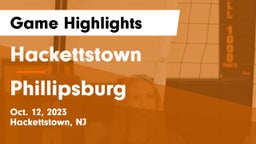 Hackettstown  vs Phillipsburg  Game Highlights - Oct. 12, 2023