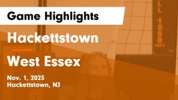 Hackettstown  vs West Essex Game Highlights - Nov. 1, 2023