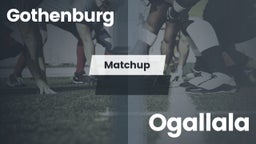 Matchup: Gothenburg High vs. Ogallala  2016