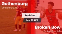 Matchup: Gothenburg High vs. Broken Bow  2016