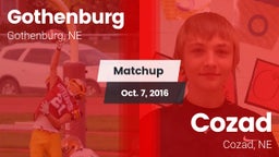 Matchup: Gothenburg High vs. Cozad  2016