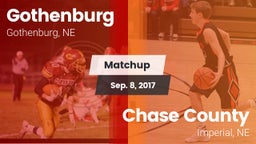 Matchup: Gothenburg High vs. Chase County  2017