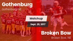 Matchup: Gothenburg High vs. Broken Bow  2017