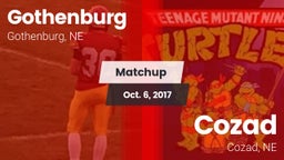 Matchup: Gothenburg High vs. Cozad  2017