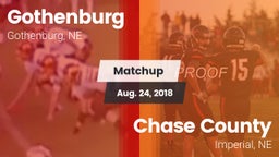 Matchup: Gothenburg High vs. Chase County  2018
