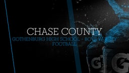 Gothenburg football highlights Chase County