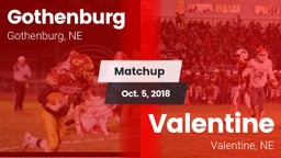 Matchup: Gothenburg High vs. Valentine  2018