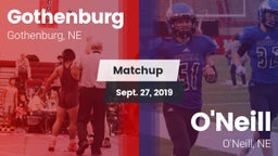 Matchup: Gothenburg High vs. O'Neill  2019