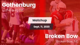 Matchup: Gothenburg High vs. Broken Bow  2020
