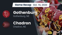 Recap: Gothenburg  vs. Chadron  2020