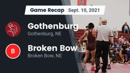 Recap: Gothenburg  vs. Broken Bow  2021