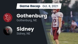 Recap: Gothenburg  vs. Sidney  2021