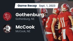 Recap: Gothenburg  vs. McCook  2023