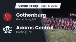 Recap: Gothenburg  vs. Adams Central  2023