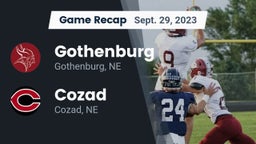 Recap: Gothenburg  vs. Cozad  2023