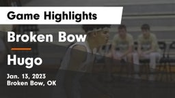 Broken Bow  vs Hugo  Game Highlights - Jan. 13, 2023