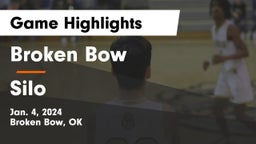Broken Bow  vs Silo  Game Highlights - Jan. 4, 2024