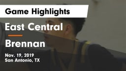 East Central  vs Brennan  Game Highlights - Nov. 19, 2019