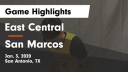 East Central  vs San Marcos  Game Highlights - Jan. 3, 2020