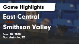 East Central  vs Smithson Valley  Game Highlights - Jan. 10, 2020