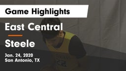 East Central  vs Steele  Game Highlights - Jan. 24, 2020