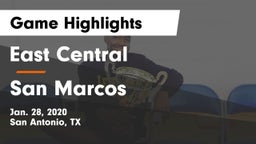 East Central  vs San Marcos  Game Highlights - Jan. 28, 2020