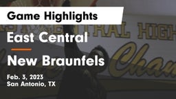 East Central  vs New Braunfels  Game Highlights - Feb. 3, 2023