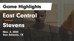 East Central  vs Stevens  Game Highlights - Nov. 4, 2023