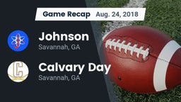 Recap: Johnson  vs. Calvary Day  2018