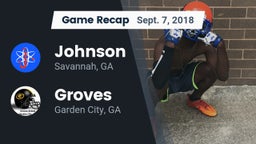 Recap: Johnson  vs. Groves  2018