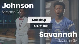 Matchup: Johnson  vs. Savannah  2018