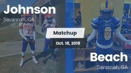 Matchup: Johnson  vs. Beach  2018