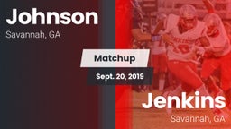 Matchup: Johnson  vs. Jenkins  2019