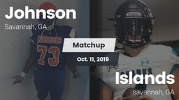 Matchup: Johnson  vs. Islands  2019