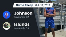 Recap: Johnson  vs. Islands  2019
