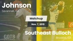 Matchup: Johnson  vs. Southeast Bulloch  2019