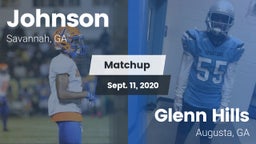 Matchup: Johnson  vs. Glenn Hills  2020