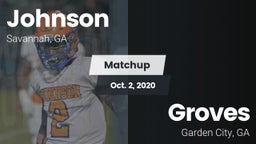 Matchup: Johnson  vs. Groves  2020