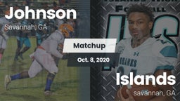 Matchup: Johnson  vs. Islands  2020