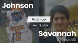 Matchup: Johnson  vs. Savannah  2020