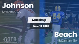 Matchup: Johnson  vs. Beach  2020