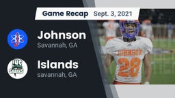 Recap: Johnson  vs. Islands  2021