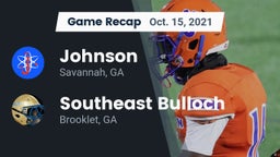 Recap: Johnson  vs. Southeast Bulloch  2021