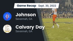 Recap: Johnson  vs. Calvary Day  2022